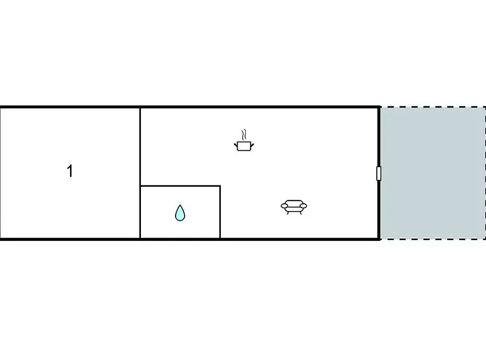 1 Bedroom In Appartement